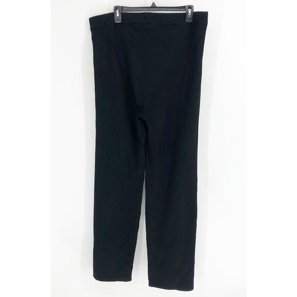 GOOD AMERICAN Women Curved Rib Icon Pant 3XL 6 Black Pull-On Knit Stretch NWOT - Picture 8 of 12